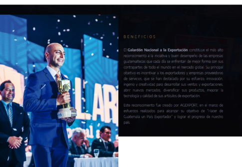 HISTORIA GALARDÓN NACIONAL A LA EXPORTACIÓN – Galardón Nacional a la Exportación